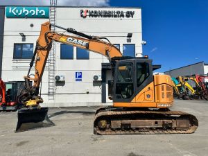 CASE CX145CSR KALLISTAJA+PYÖRITTÄJÄ, Crawler excavators