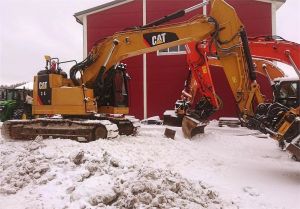 CAT 325F, Trimble, Engcon, Crawler excavators
