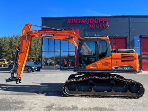 DOOSAN DX 160 LCH / Metsämalli, Tukisukset, 900mm laput!, Crawler excavators