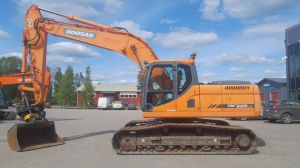 DOOSAN DX225LC PYÖRITTÄJÄLLÄ, Crawler excavators