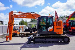 HITACHI ZX135US-7 PUSKULEVYLLÄ, Crawler excavators