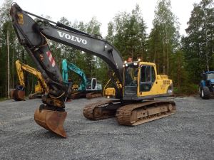 VOLVO EC 210 B LC pyörittäjällä, Crawler excavators