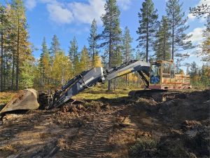 ÅKERMAN H10BE, Crawler excavators
