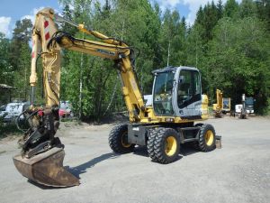 NEW HOLLAND MH 3.6, Wheeled excavators
