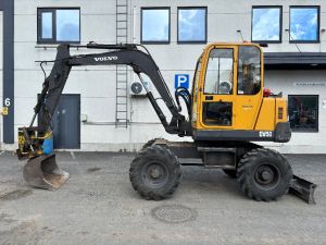 VOLVO EW50 PYÖRITTÄJÄLLÄ, Wheeled excavators