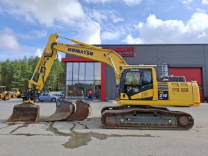 KOMATSU PC 210 LC-11 / Engcon, Novatron, 3 kauhaa, Rasvari