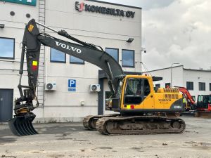 VOLVO EC 210 B LC 1000mm laput + Kallistaja+pyöritys