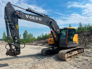 VOLVO ECR 235 EL tulossa Pirkkala