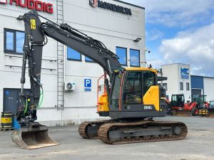 VOLVO ECR145E PYÖRITTÄJÄLLÄ