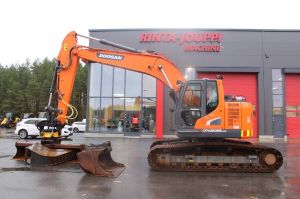 DOOSAN DX 235 LCR-5 / Engcon, 3 Kauhaa, Rasvari, Lämmitin