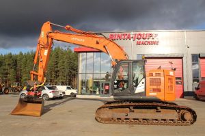 HITACHI ZX 225 USLC / Pyörittäjä, Kauha, Rasvari, Lämmitin