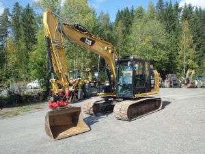 CAT 312 E L pyörittäjällä