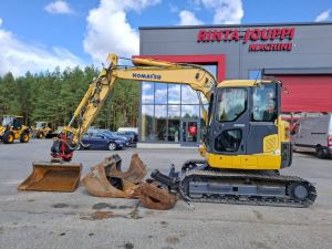 Komatsu PC 78 US / Pyörittäjä, 6 Työlaitetta, Rasvari