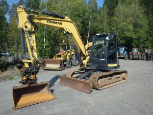 Yanmar SV 100-2A pyörittäjä+pihdit