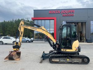 Yanmar Vio 57 / Engcon, 2 kauhaa, Rasvari