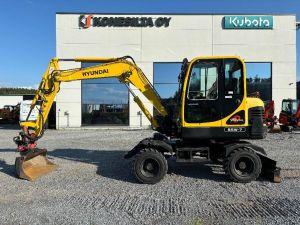 Hyundai R55W-7 PYÖRITTÄJÄ, 3-KAUHAA