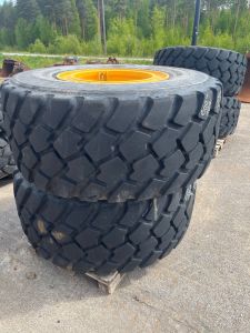 Michelin Volvo pyöräkuormaaja renkaat + vanteet 650/65 R25