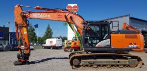 HITACHI ZX 210 LC-6, Bandburna grävmaskiner