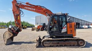 HITACHI ZX135US-6 BL, Bandburna grävmaskiner