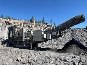 METSO Lokotrack LT130E Split, Krossar