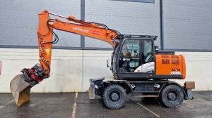 HITACHI ZX140W-6, Hjulburna grävmaskiner