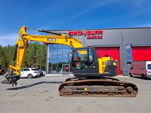 JCB JZ 255 LC / Pyörittäjä, Kauha, Rasvari, Lämmitin