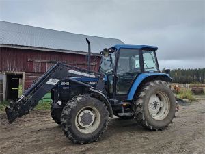 Ford 6640 etukuormaajalla