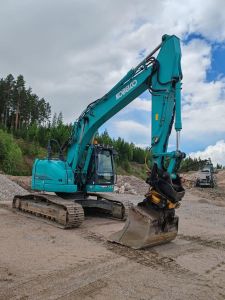 Kobelco SK 260 SR LC / Engcon, Rasvari, Ym. Tulossa!