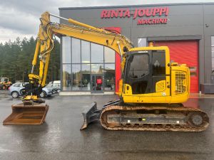 Komatsu PC 138 US / Engcon, Kauha, Rasvari, Lämmitin