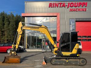 Yanmar Vio 80 / Engcon, Pihdit, Rasvari, Kauha