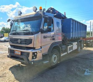 Volvo FMX 500 6x2, Hiab 166 e5 hipro