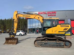 Hyundai Hx 140 HW / Metsämalli, Engcon, Ym!