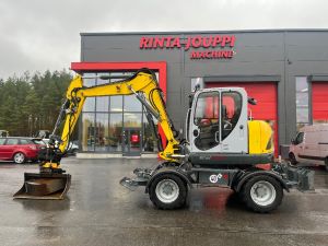 Wacker Neuson EW 100 / Engcon, 2 kauhaa, Huollettu!