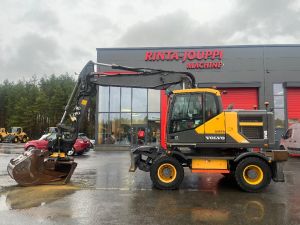 Volvo EW 160 E / Engcon, 3 kauhaa, Novatron 2D, Ym!