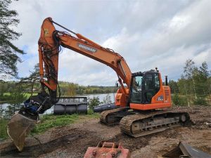 DOOSAN DX 235 LCR, Leica 3D, SMP ST28 rototiltti pih, Гусеничные экскаваторы