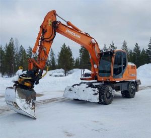 DOOSAN DX160W, Гусеничные экскаваторы