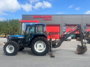 FORD 6640 SL / Kaivuulaite, 4 kauhaa, Tractors