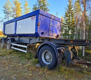 SLP 3-8200-KS Automaattikasettiperävaunu, 4-axle