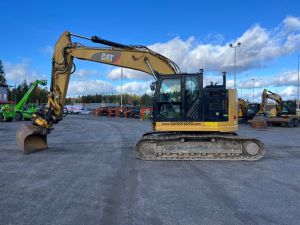 CAT 325 F, Bandburna grävmaskiner