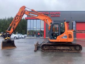 DOOSAN DX 140 LC-3 / Engcon + pihdit, Leica 3-D,  Kauha, Crawler excavators