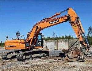 DOOSAN DX225LC, Hydraulinen pikaliitin, rasvari, Crawler excavators