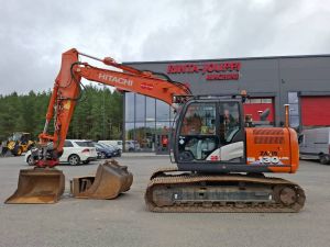 HITACHI ZX 130 LCN-6 / Pyörittäjän, Novatron 3D, Yms!, Crawler excavators