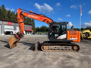 HITACHI ZX 130-6, Bandburna grävmaskiner