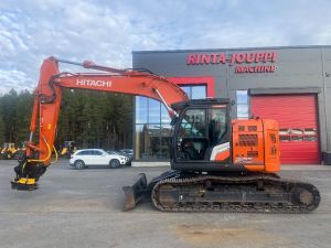 HITACHI ZX 225 USLC-7 / Engcon, Rasvari, Huollettu, STAGEV, Crawler excavators