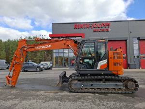 Hitachi ZX135US-7 / Rasvari, Puskulevy, Pienet tunnit!