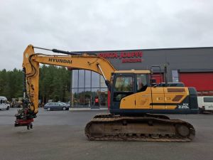 HYUNDAI HX 220 L / Pyörittäjä, Leica 3D, Rasvari, Lämmitin, Crawler excavators