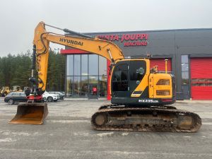 HYUNDAI HX 235 LCR / Uudet ketjut, Pyörittäjä, Novatron 3D, Crawler excavators