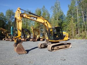 JCB JS 160 LC, Crawler excavators