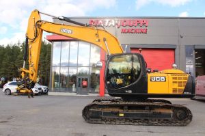 JCB JS 220 LC / Engcon, Rasvari, Huollettu!, Crawler excavators