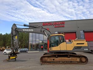 VOLVO EC 250 DL / Kallistaja, Pyörittäjä, Rasvari!, Crawler excavators